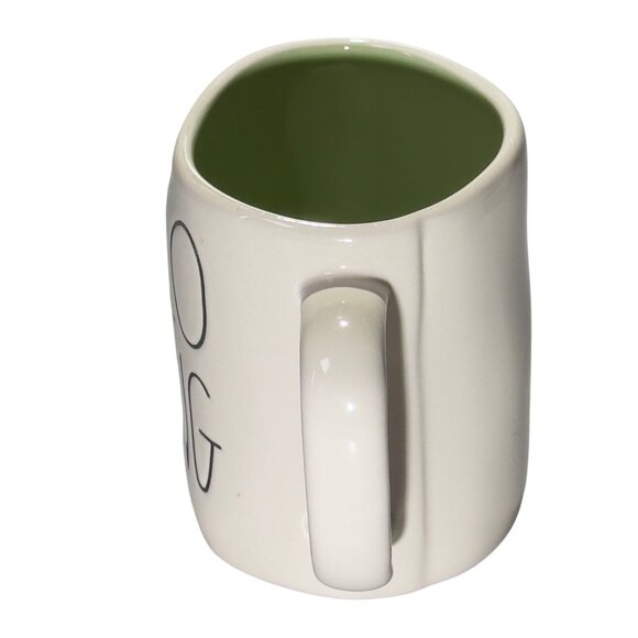 Rae Dunn "Hello Spring" Artisan Mug Ceramic 12 Oz. White By Magenta - Picture 3 of 9